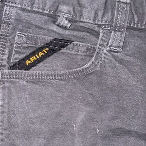 Ariat Rebar M7 Men’s Slim Straight leg work pants -Gray 32x30